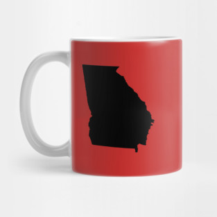 Georgia Black Mug