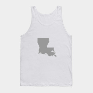 Louisiana Grey Tank Top