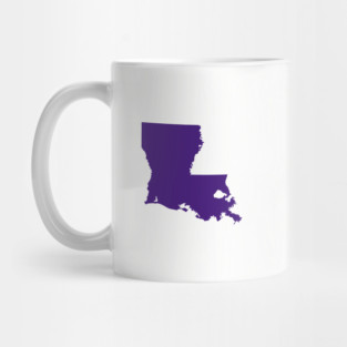 Louisiana Purple Mug