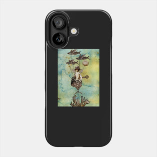 Flotilla - Amelie and Flying Fish Phone Case