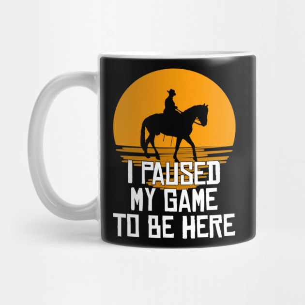 I Paused My Game To Be Here by belownormal