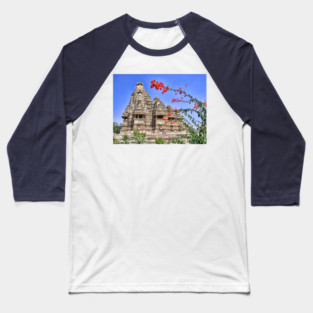 Temple. Khajuraho, India Baseball T-Shirt