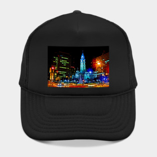 City Hall at Christmas. Philadelphia. Pennsylvania. Hat