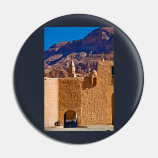 Egypt. Monastery of St.Anthony. Entrance. Pin