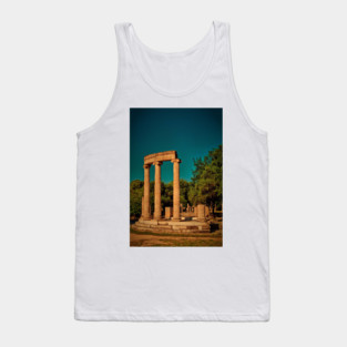 Greece. Ancient Olympia. Ruins of Philippeion. Tank Top