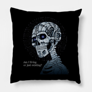 The Machine Called Reality Pillow