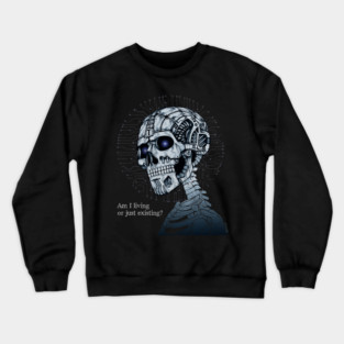 The Machine Called Reality Crewneck Sweatshirt
