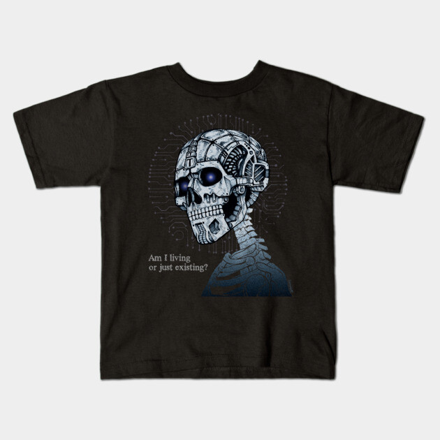 The Machine Called Reality Kids T-Shirt by Tommy Devoid