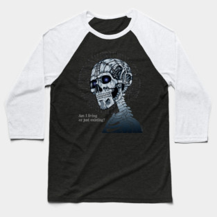 The Machine Called Reality Baseball T-Shirt