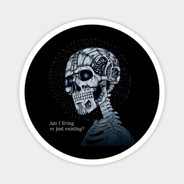 The Machine Called Reality Magnet by Tommy Devoid