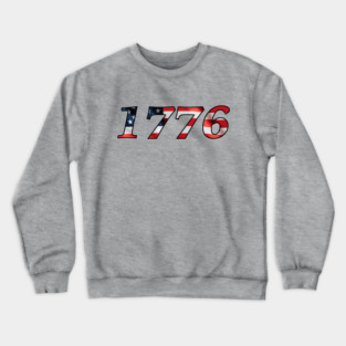 1776 In American Flag Crewneck Sweatshirt