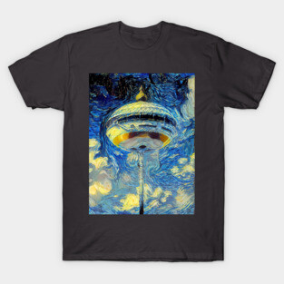 Dragon Ball Korin Tower Starry Night T-Shirt