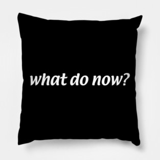 "What Do Now?"  - Always Sunny Pillow