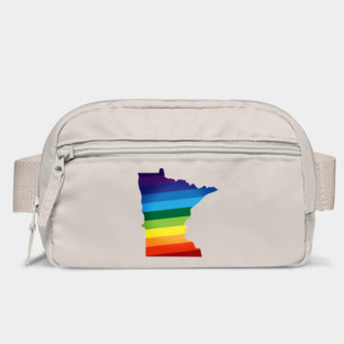 Minnesota Rainbow Flag LGBT Pride Bag