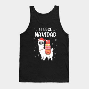 Feliz Navidad Llama - Christmas Tank Top