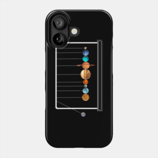 Newton's Space Balls Cradle Phone Case
