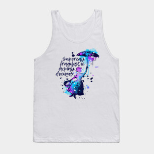 Mary watercolor Tank Top