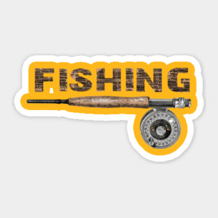Fly fishing Sticker