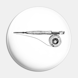 Fly fishing Pin