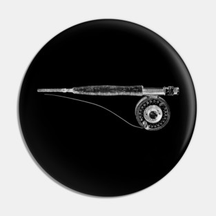 Fly fishing Pin