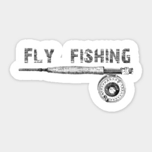 Fly fishing Sticker