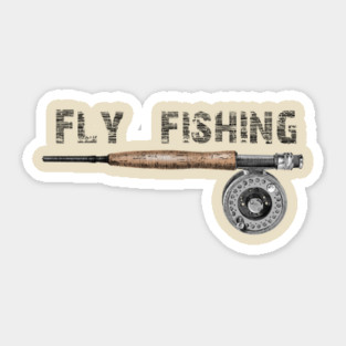 Fly fishing Sticker