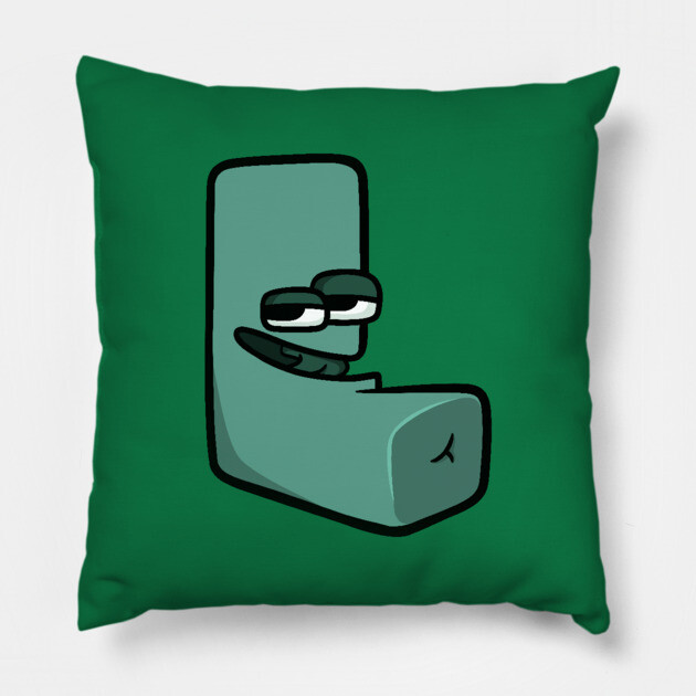 L Alphabet Lore Alphabet Lore Pillow TeePublic