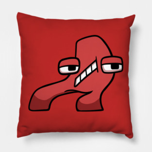 A (Chill) | Alphabet Lore Pillow