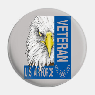 Veteran - US Air Force Pin