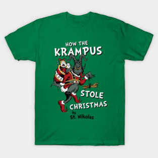 Krampus Christmas - Creepy Cute Children's Book T-Shirt