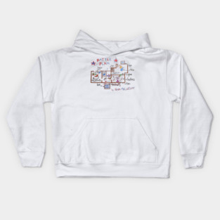Home Alone Kevin's Battle Plan Kids Hoodie