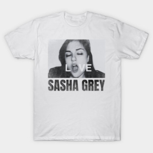 Sasha love simple urban black n white T-Shirt