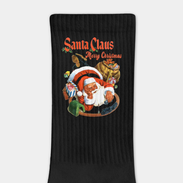 Santa Clause for Train Fans Merry Christmas and Children of all Ages by Joaddo