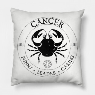 Cancer Zodiac Birthday Star Sign Zodiac Gift Pillow