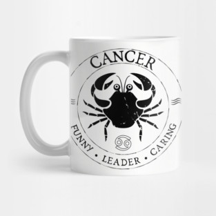Cancer Zodiac Birthday Star Sign Zodiac Gift Mug
