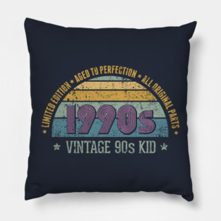 Vintage 90s Kid Pillow