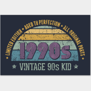 Vintage 90s Kid Posters and Art