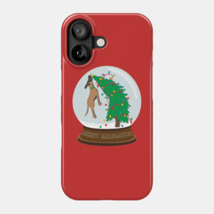 Merry Maligator Globe Phone Case