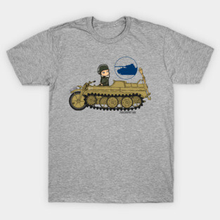 Panzer Picture Ketten T-Shirt T-Shirt