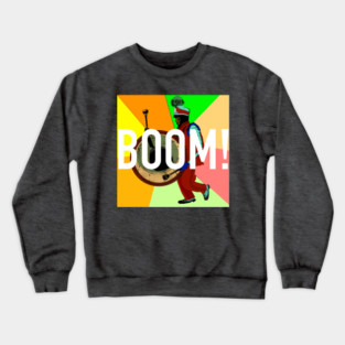 Bass Drum Boom Crewneck Sweatshirt