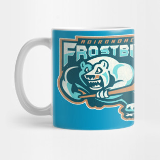 Defunct Adirondack Frostbite Hockey Team Mug