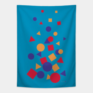 Wonders of Life Garbage Cans Tapestry