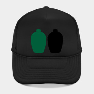 Big Green Egg Colors - Black and Green Hat