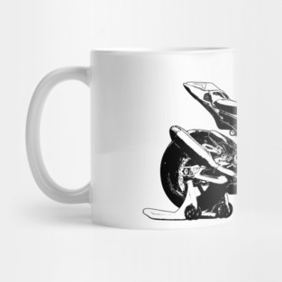 S1000RR Bike Sketch Art Mug