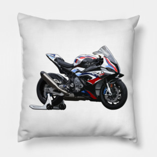 S1000RR Bike Illustration Pillow