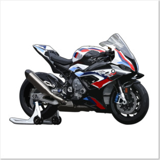 S1000RR Bike Illustration Posters and Art