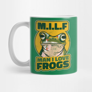Man I love frogs Mug