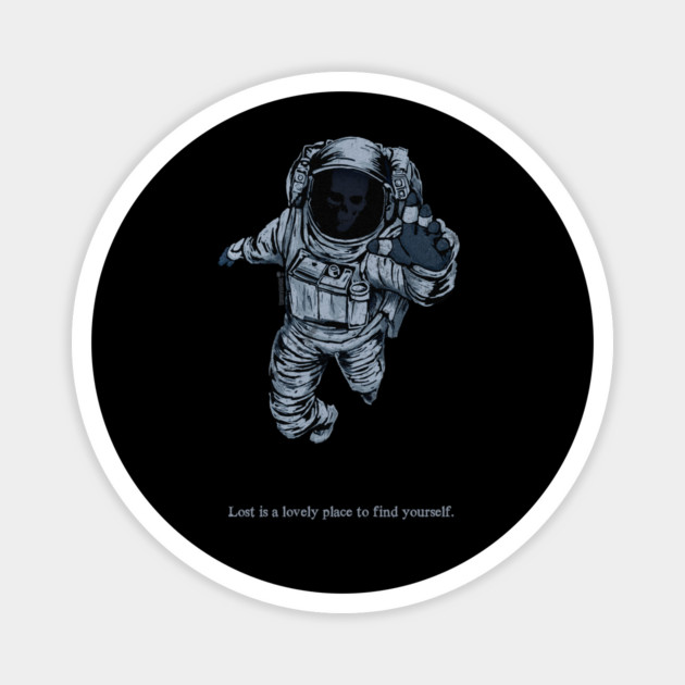 Somewhere In The Dark Magnet by Tommy Devoid