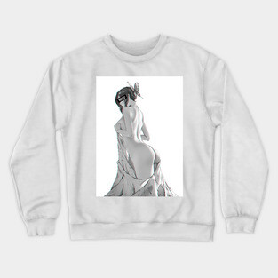 Shinobu Waifu Material Crewneck Sweatshirt