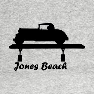Jones Beach Art Deco Sign - Car T-Shirt
